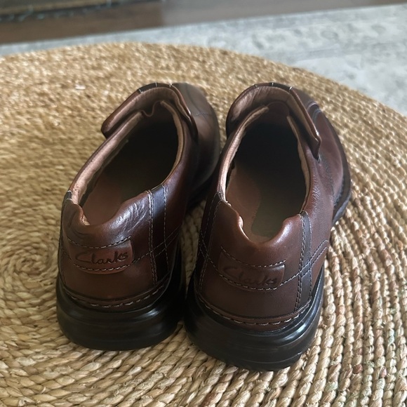 Clark's Escalade Step Brown Leather Men's Size 9M NWOT - Picture 2 of 7